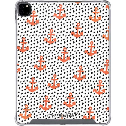 Bouffants and Broken Hearts Anchors and Dots iPad Pro 12.9in (2020) Clear Case